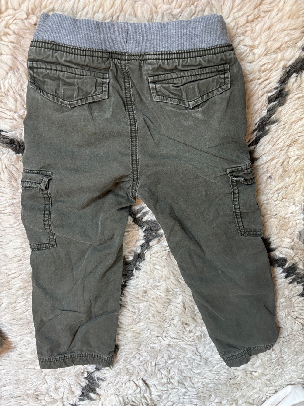 Hanna Andersson Cargo Pants with Knit Waist - Picture 13 of 17